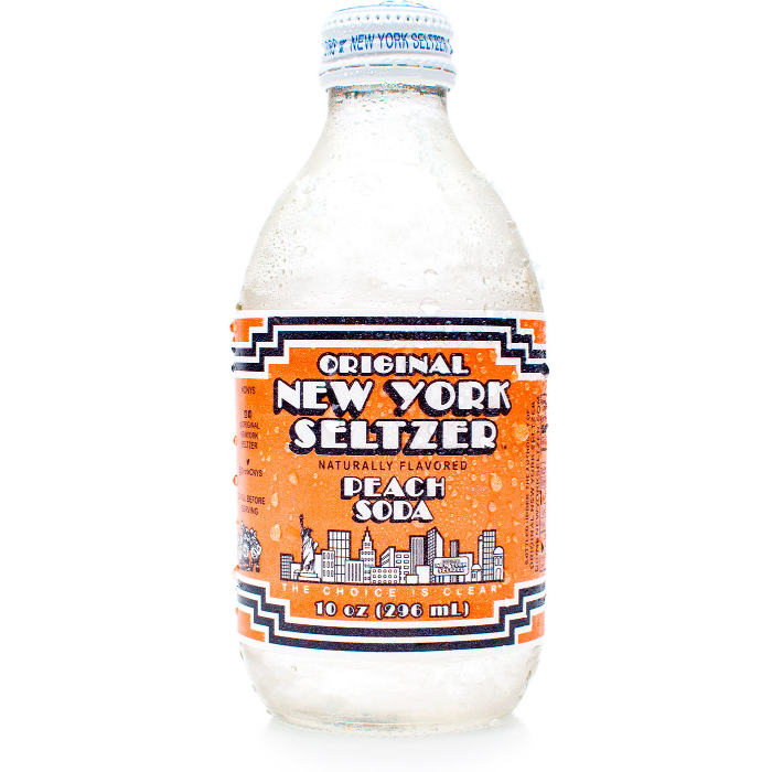 Seltzer Peach Soda