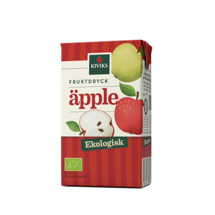 Äppeldryck sugrör 25cl x 27st