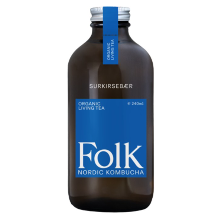 Sur Körsbär Kombucha Eko - (Folk - 12x240ML)