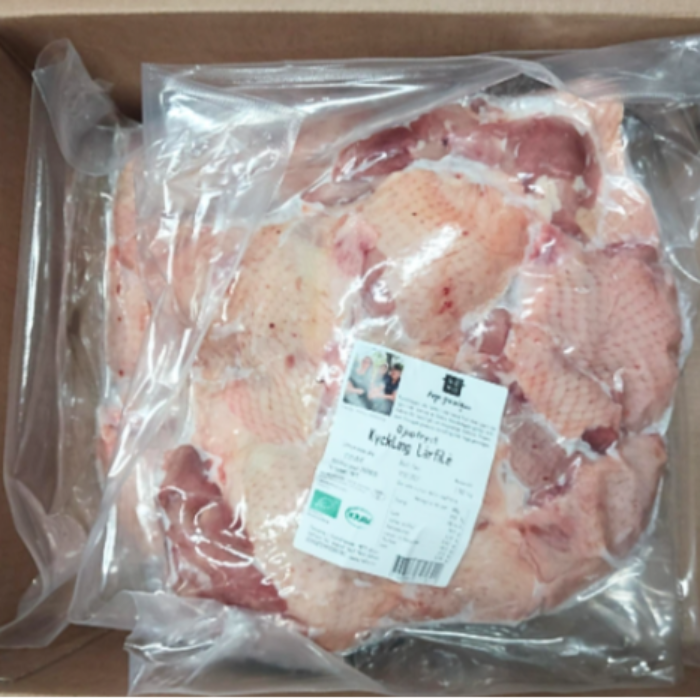 Kyckling Lårfilé 2,5kg Eko fryst (Reko - 2,5kg)