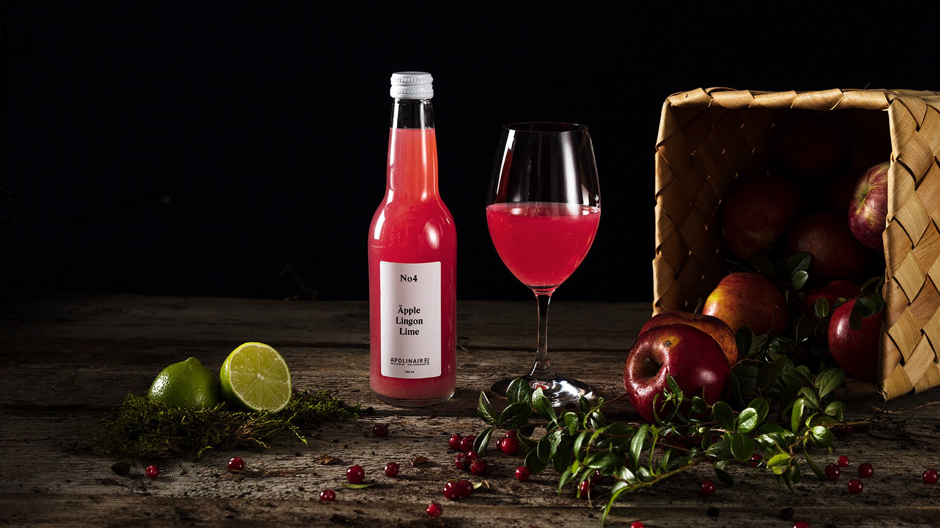 Nr 4 Lingon/Lime 33cl x 20st