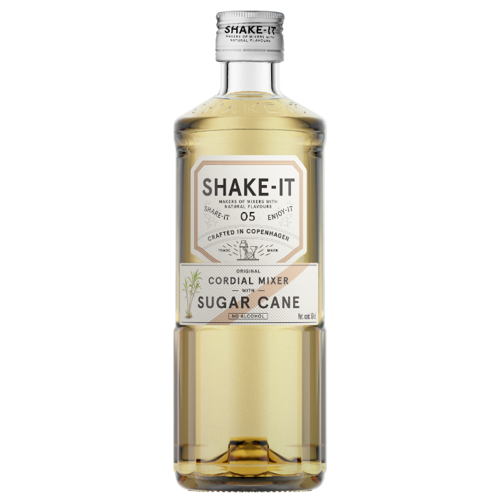 SHAKE-IT Syrup mixer - Sugar Cane SOCKERLAG Premium (Flaska 500 ml)
