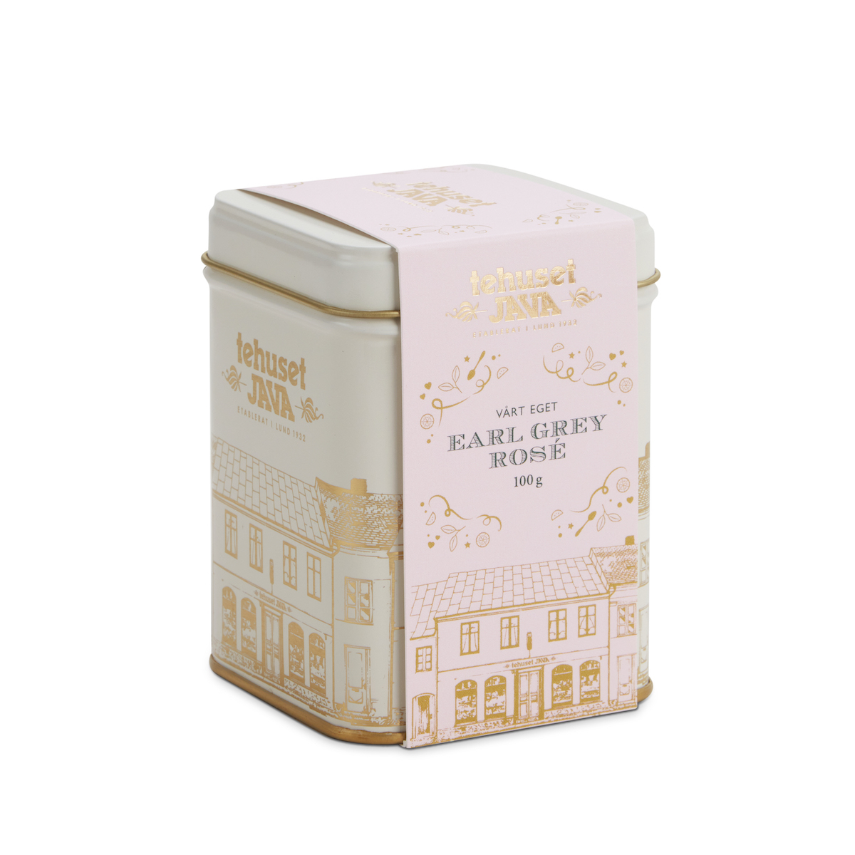 Earl Grey Rose i plåtburk 100g