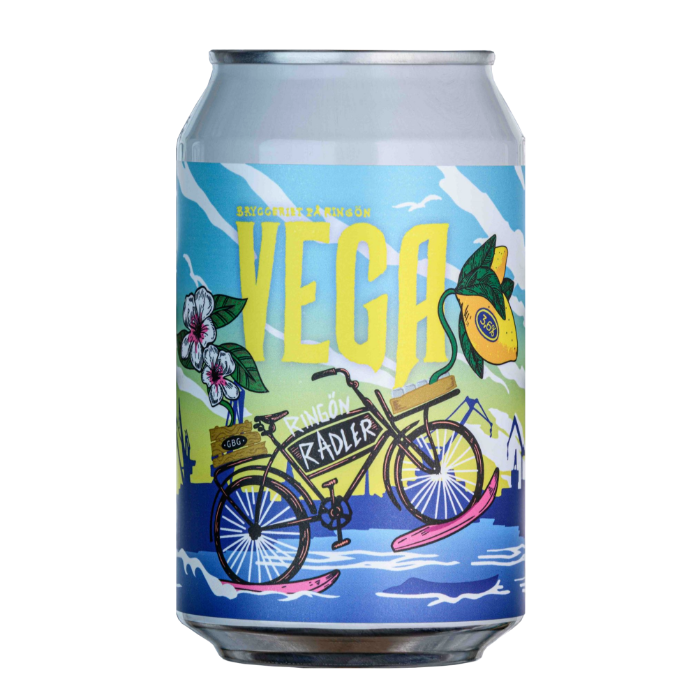 Vega Bryggeri Ringön Radler 3,5% 33 cl burk