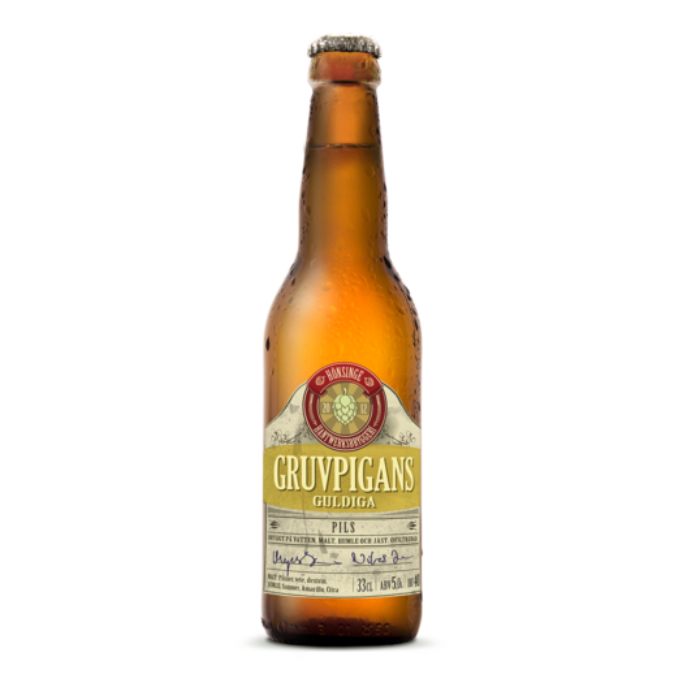 Gruvpigans Guldiga 5,3% 33cl x 24st