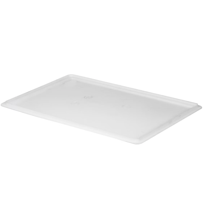 Lock till tråg för degboll/Coperchio per cassette.