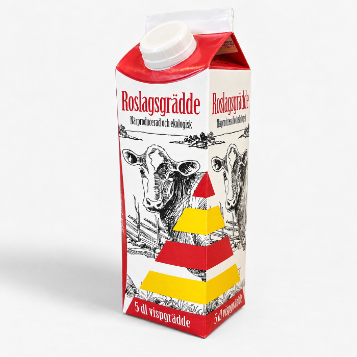 Roslagsmjölk, Grädde Eko , 0,5liter
