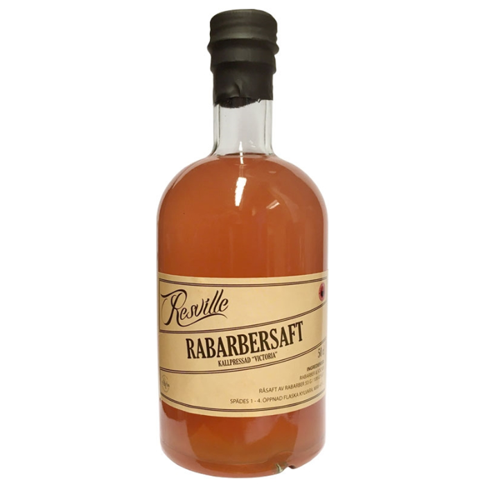 Kallapressad Rabarbersaft - Victoria