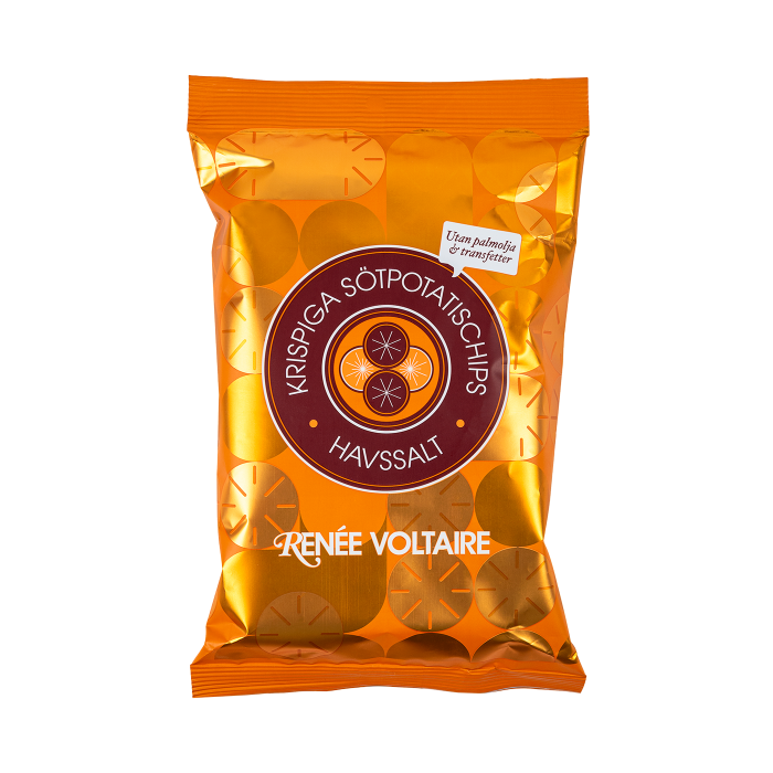 Renée Voltaire Krispiga Sötpotatischips - Havssalt 80g (14)
