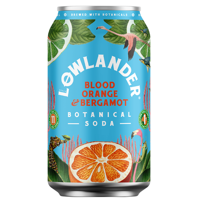 Botanical Soda Blood Orange & Bergamott