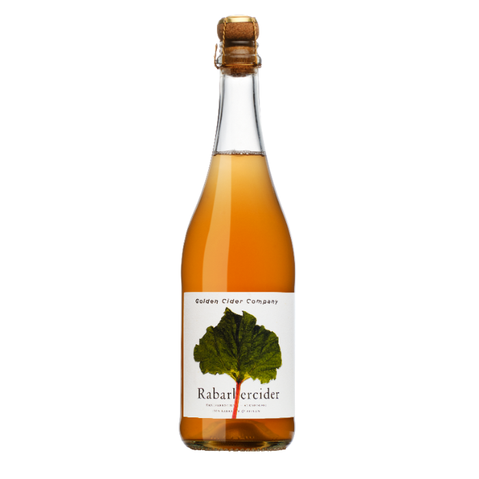 Golden Cider - Rabarbercider (700ml)