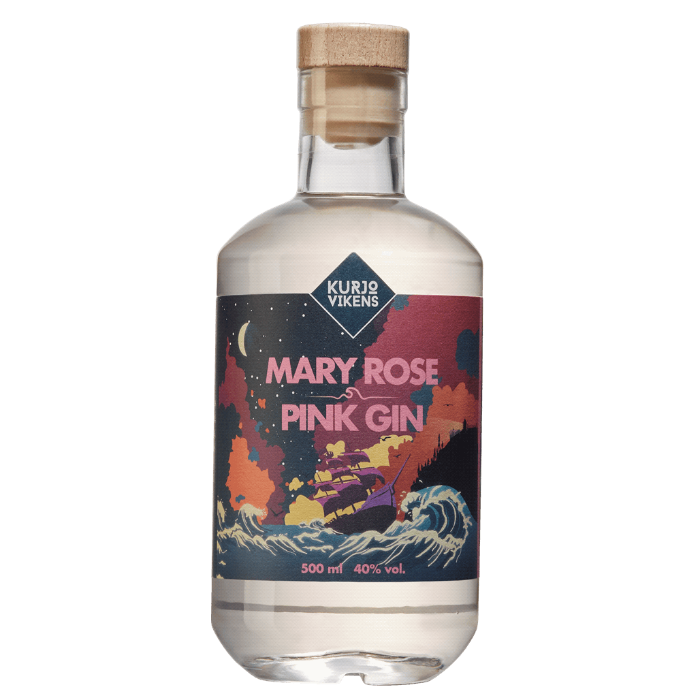 Mary Rose Pink Gin 500 ml 40 %