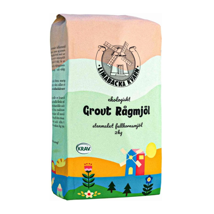 Grovt Rågmjöl 2kg