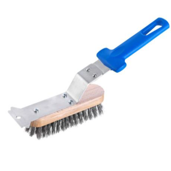Spazzola setole acciaio per griglia ( GI-METAL )