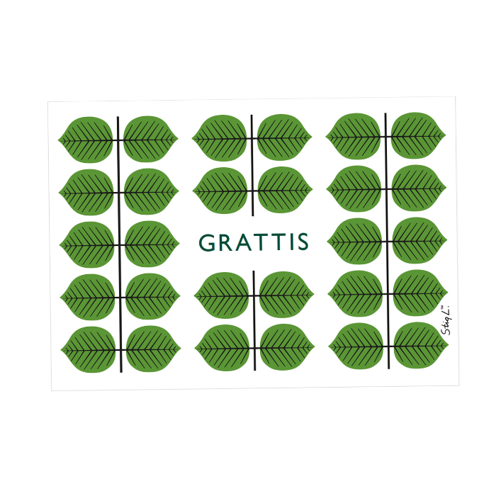 Berså Tevykort Grattis