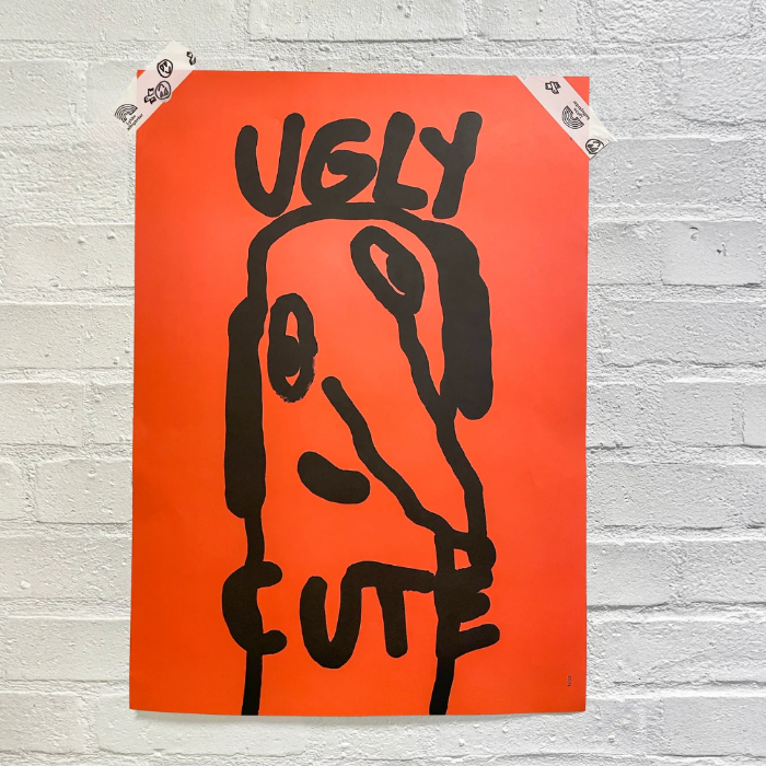 Affisch Ugly Cute 50x70