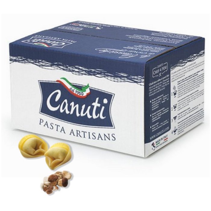 Frysta Tortelloni med Karljohan svamp ( Canuti - 1 kg st, 3 kg box)