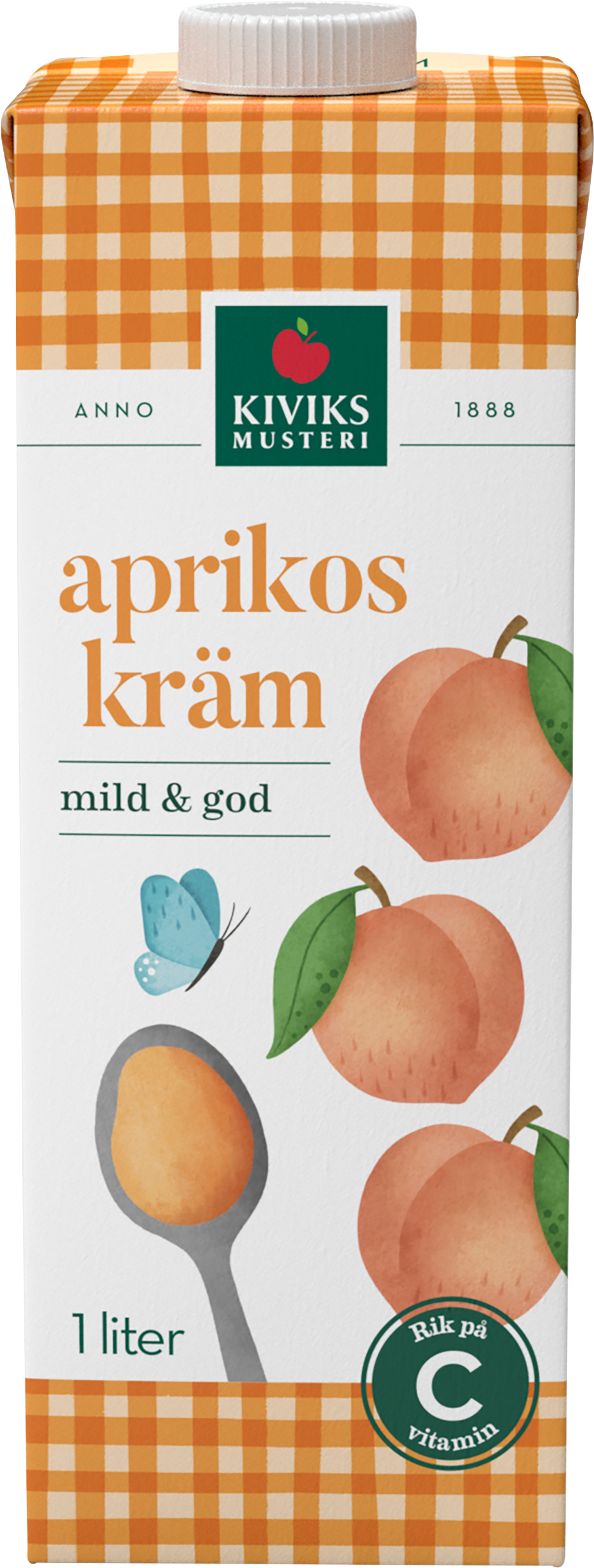 Aprikoskräm 1L 10st