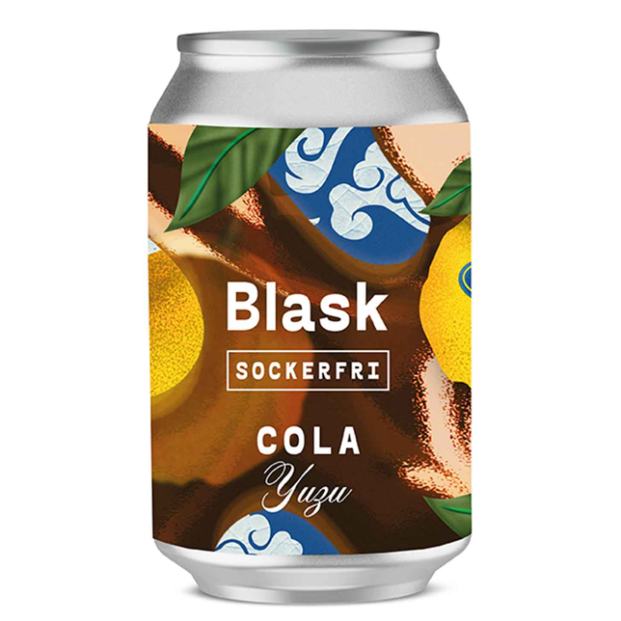 GBG Soda Blask Cola Yuzu sockerfri