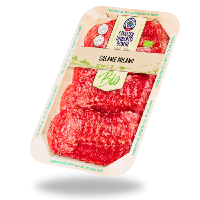 Salame Milano skivad EKO ( Umberto Boschi - 80 g x 6st)