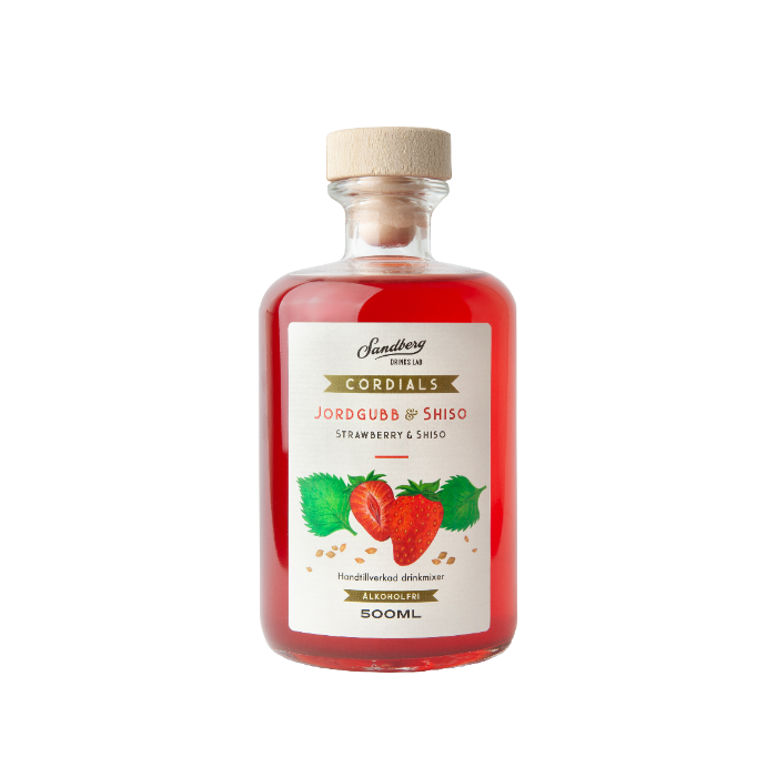 Cordial Jordgubb & Shiso