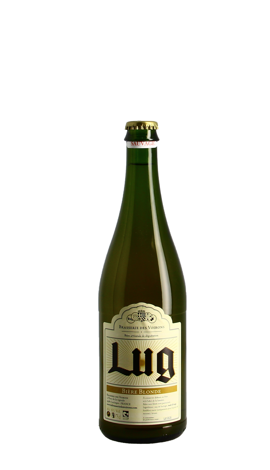 Voirons - Bière LUG Rousse  75 CL