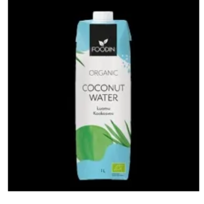 Kokosvatten 1 liter, ekologiskt Foodin.