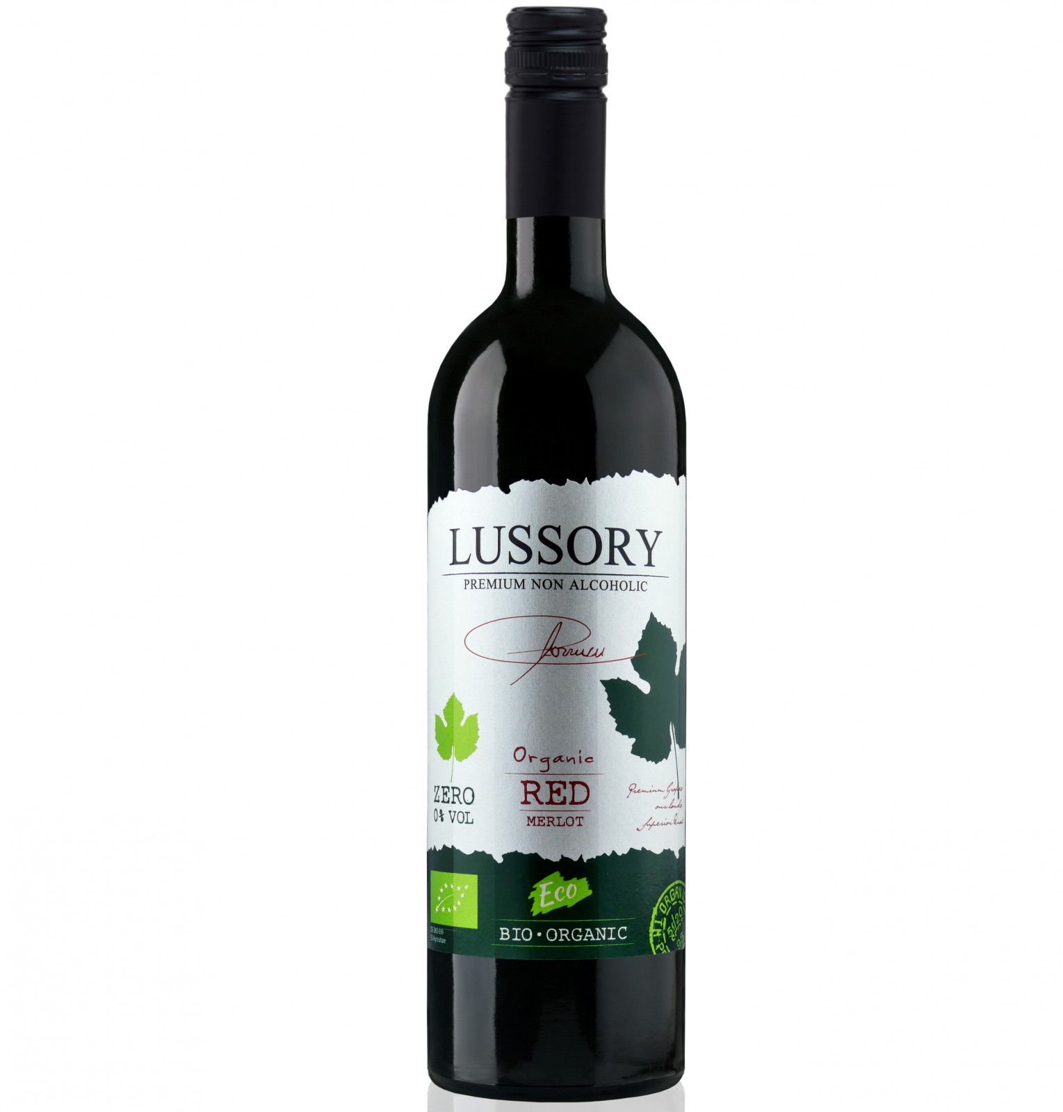 LUSSORY ORGANIC NON ALCOHOL MERLOT WINE EKO (Skruvkork)