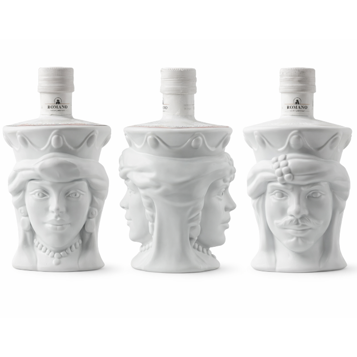 Extra Jungfru Olivolja Testa di Moro Etna, vit fl (Romano 500ml)