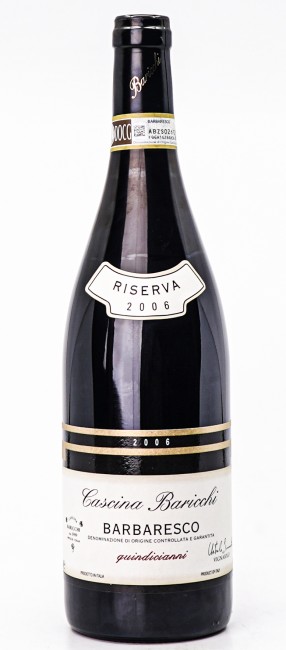 2006 Cascina Baricchi Barbaresco Riserva Quindicianni