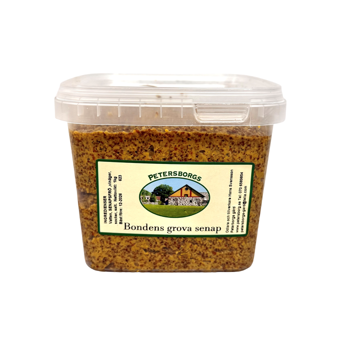 Senap Bondens Grova 1 kg