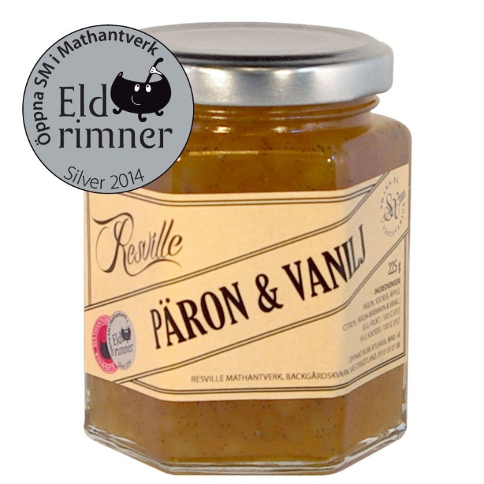 Päron- & vaniljssylt