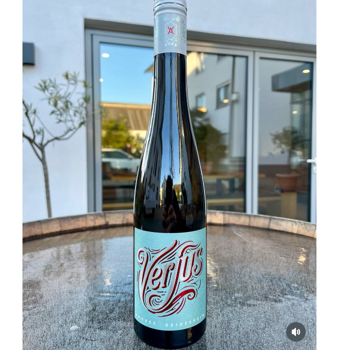 Andres Verjus Traubenmost 2024 Alkoholfri Eko 0,5l