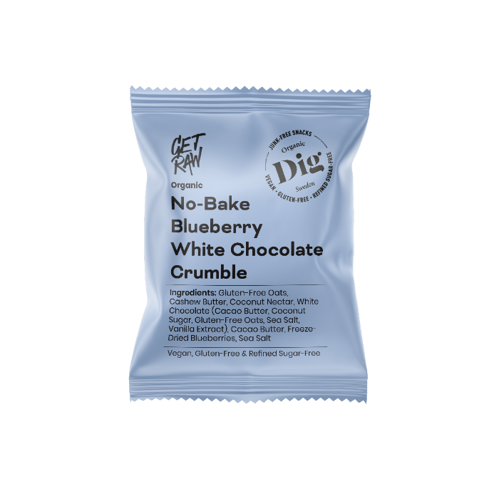No-Bake Blueberry White Chocolate Crumble 35g