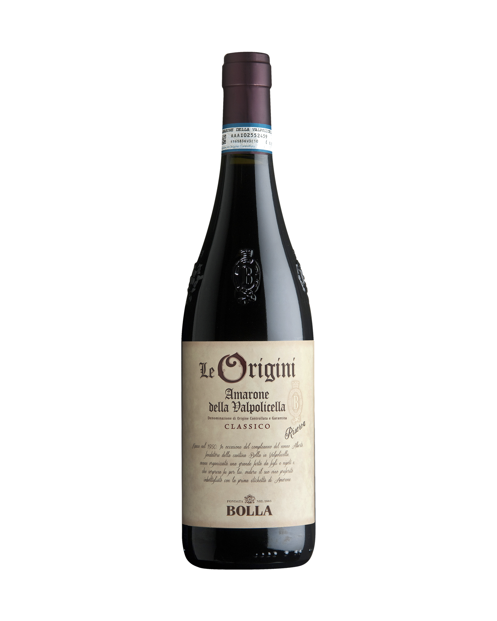 Bolla Le Origini Amarone Valp. Riserva DOCG