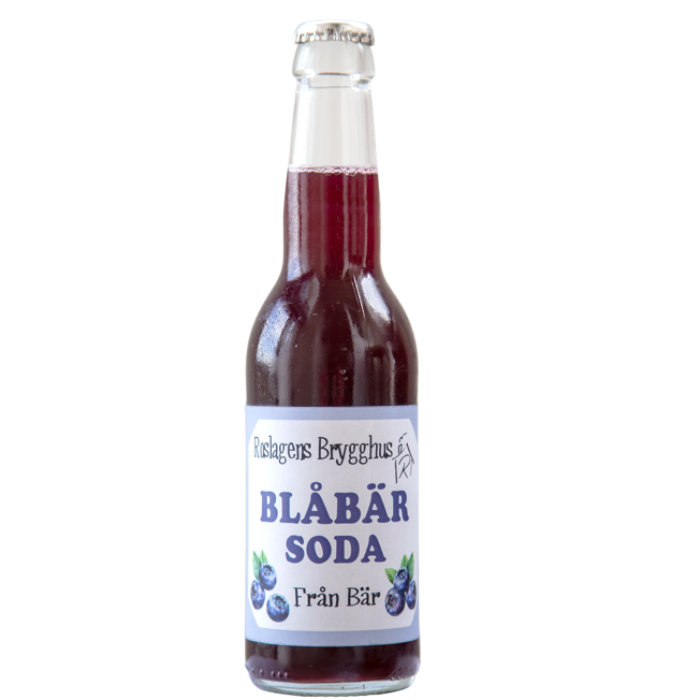 Blåbär Soda (24 st per kartong)