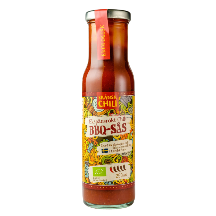 Ekspånsrökt BBQ chilisås 250ml