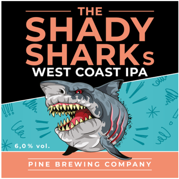 The Shady Sharks West Coast IPA