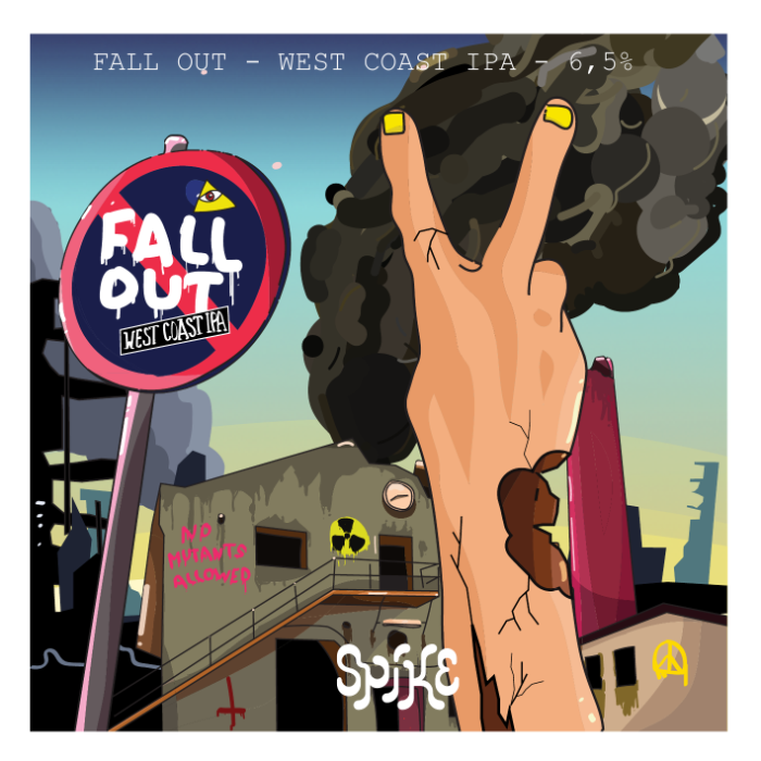 Spike - Fallout WCIPA 6,5%, 30L