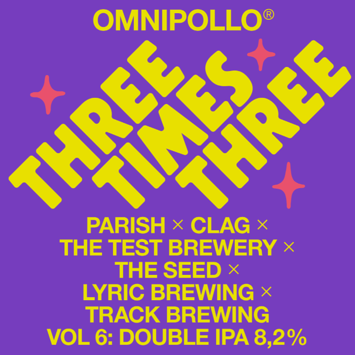 Three Times Three Vol. 6 DIPA 8,2% (Fat 20L)