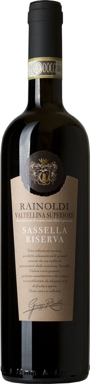 Sassella Riserva, Valtellina Superiore DOCG