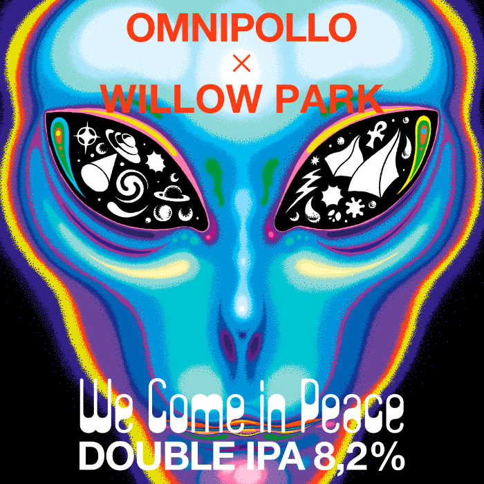 Omnipollo x Willow Park, We Come In Peace DIPA 8.2% (Fat 20L)