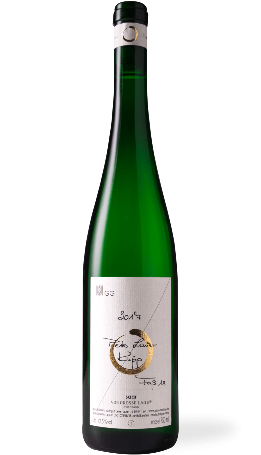 2020 Peter Lauer Faß 18 "Kupp" GG - Naturkork