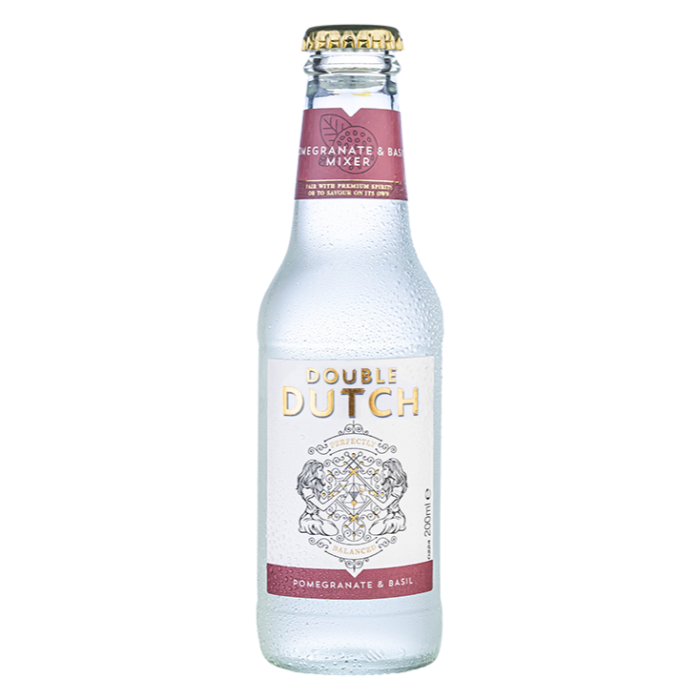 Double Dutch Pomegranate & Basil Tonic