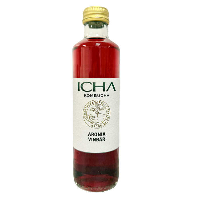 Kombucha Aronia/Vinbär 25cl