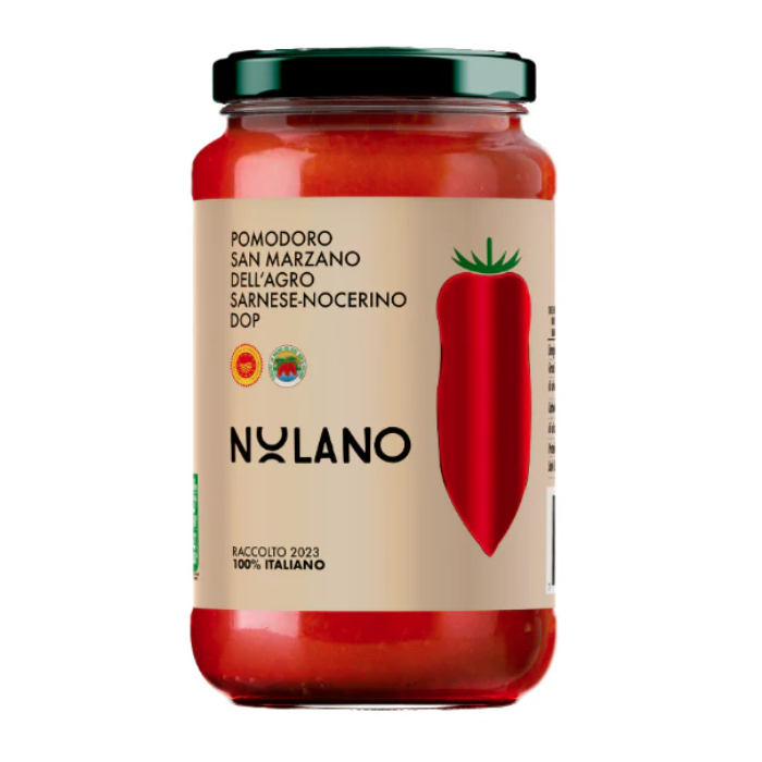 Tomater passerade, San Marzano, (Nolano, 580 gr glas)