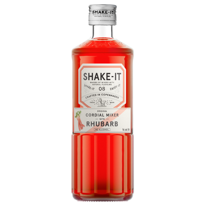 SHAKE-IT Syrup mixer - Rhubarb (Flaska 500 ml)