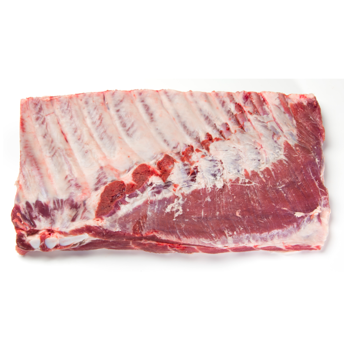 Revben av sida, knäckta