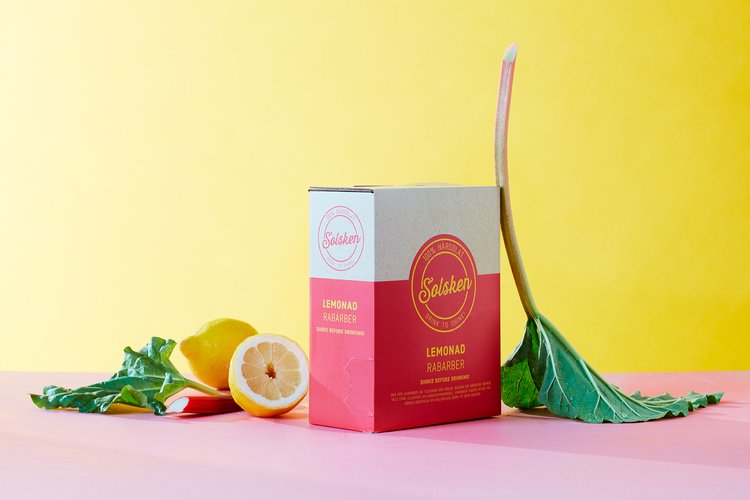 Lemonad Rabarber/citron 3L BIB