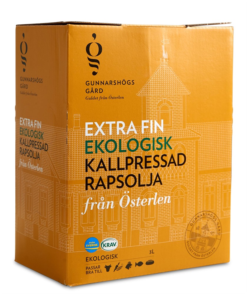 Rapsolja 3L BIB KRAV